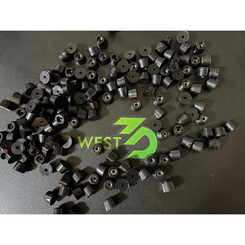 14x11x9mm Little Rubber Feet with Steel Washer x4