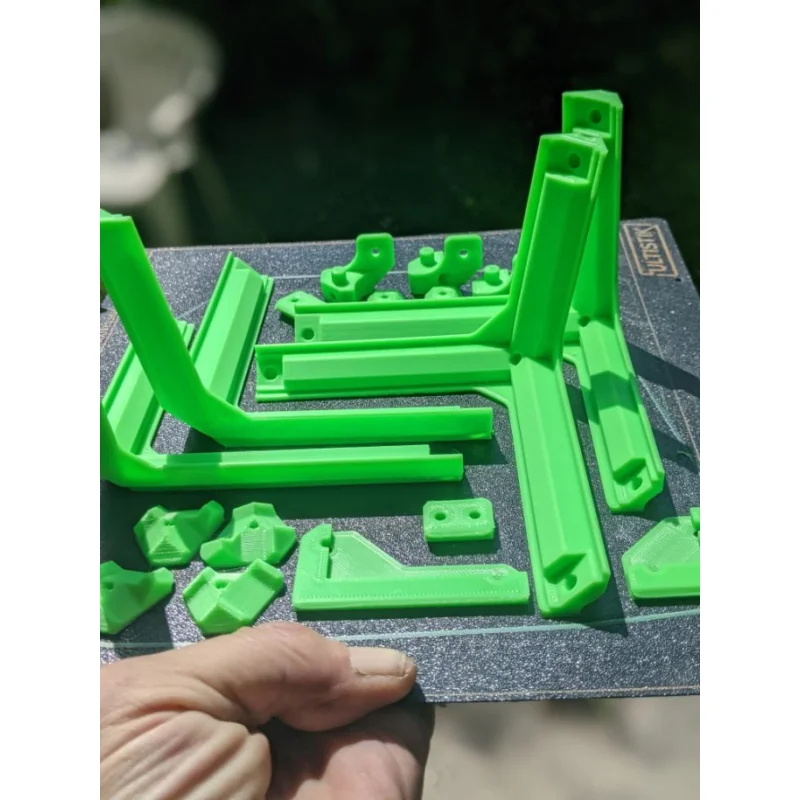 Printed Parts for Voron v0.2 and 0.1/V0-S1 Ambrosia Voron Red ASA