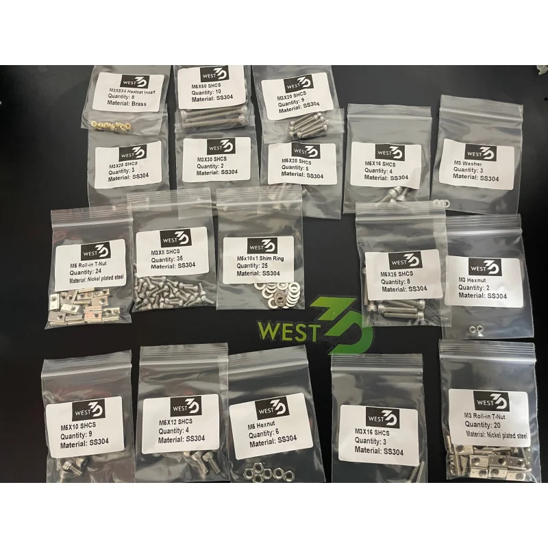 BDF ZeroG Mercury One Ender Conversion Fastener Kit (Zero G)