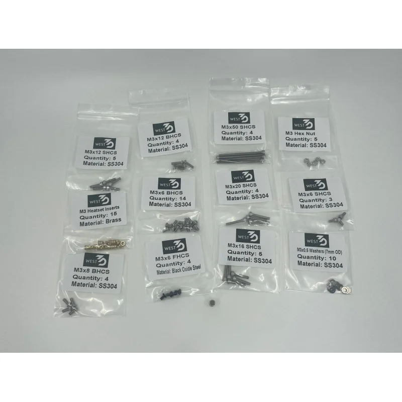 Voron Tap Fastener kit (BDF) (updated)