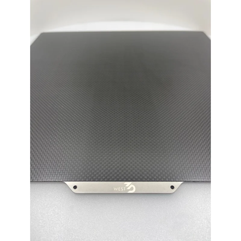 Carbon-Fiber / Black PEI Performance Double Sided Flex Plates with High-Temp Magnetic Backing