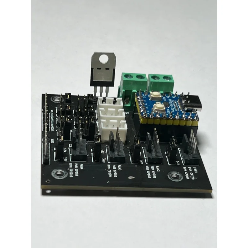Tiny Fan Board by Gi7mo with RP2040 Controller
