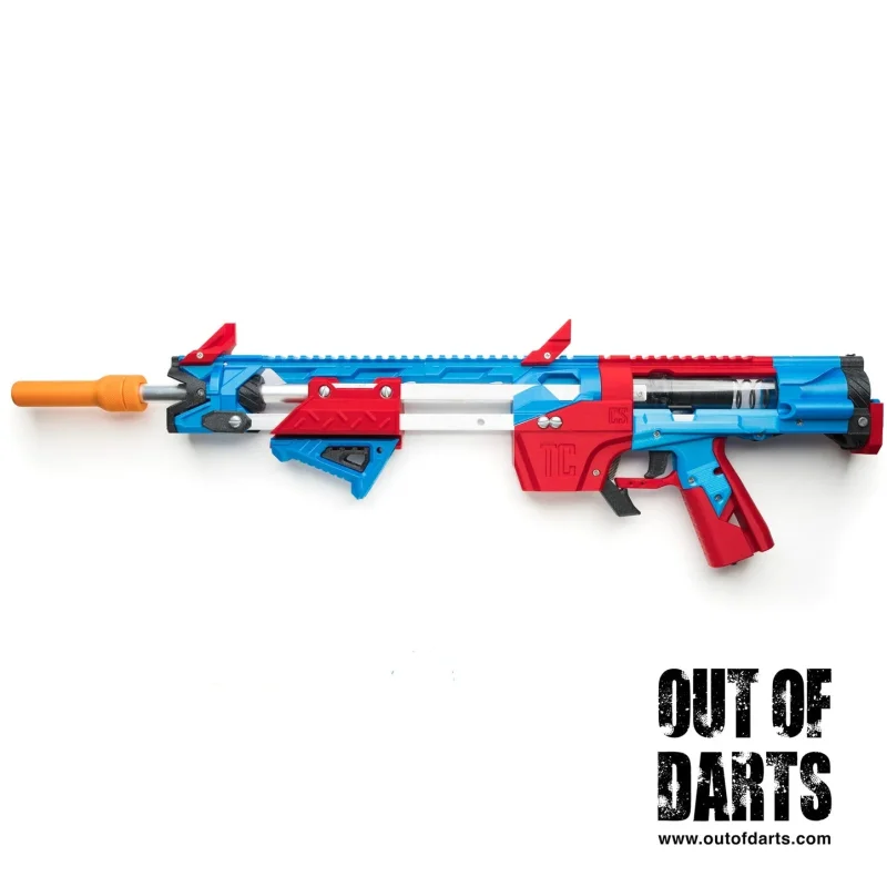 Talon Claw 4 Dart Blaster by Captain Slug – Hardware Kit – with Bonus Spring – 14in
