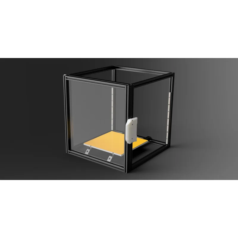 Clicky-Clack Fridge Door Kit for Voron Trident by LDO Motors – Complete kit with panels Black