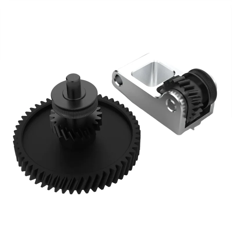 Extruder gear kit for BambuLab P1 and X1 Series (Nano Coated)