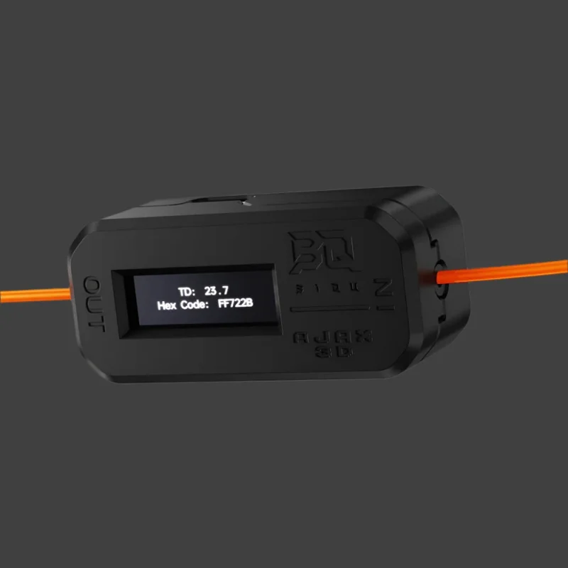 TD1S Instant Filament TD (Transmissivity) Tester for HueForge (1.75mm Filament) by AJAX and Biqu