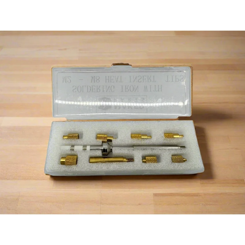 TS100 Toolkit for Heatset Inserts M2-M8