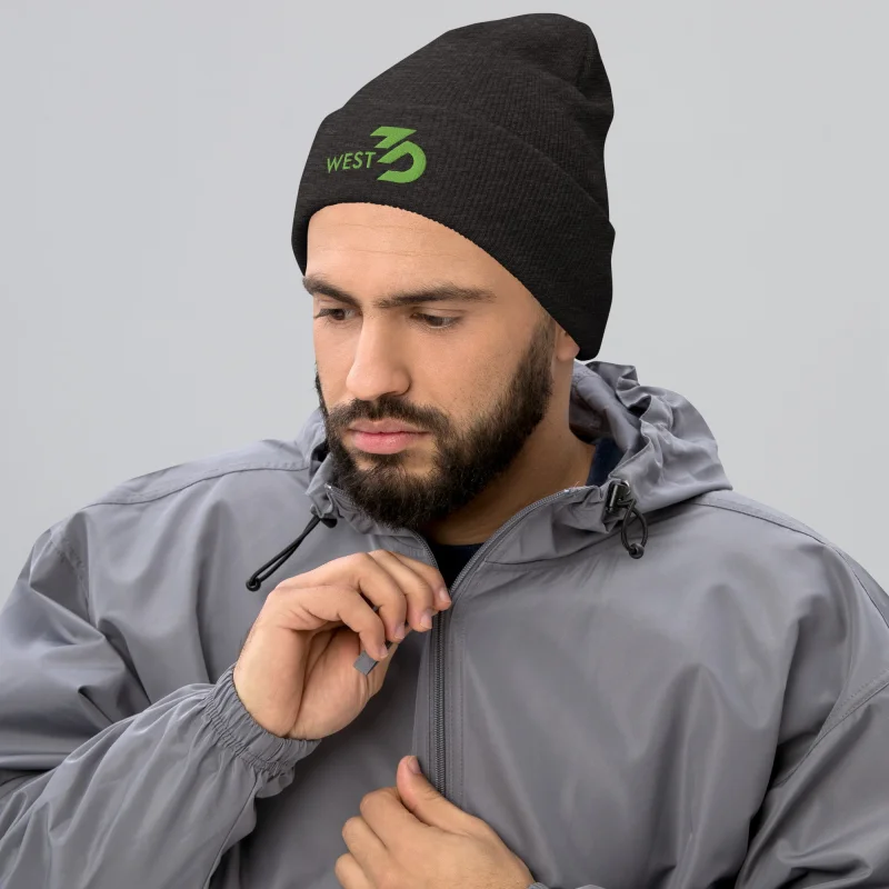 West3D Beanie – Dark Grey