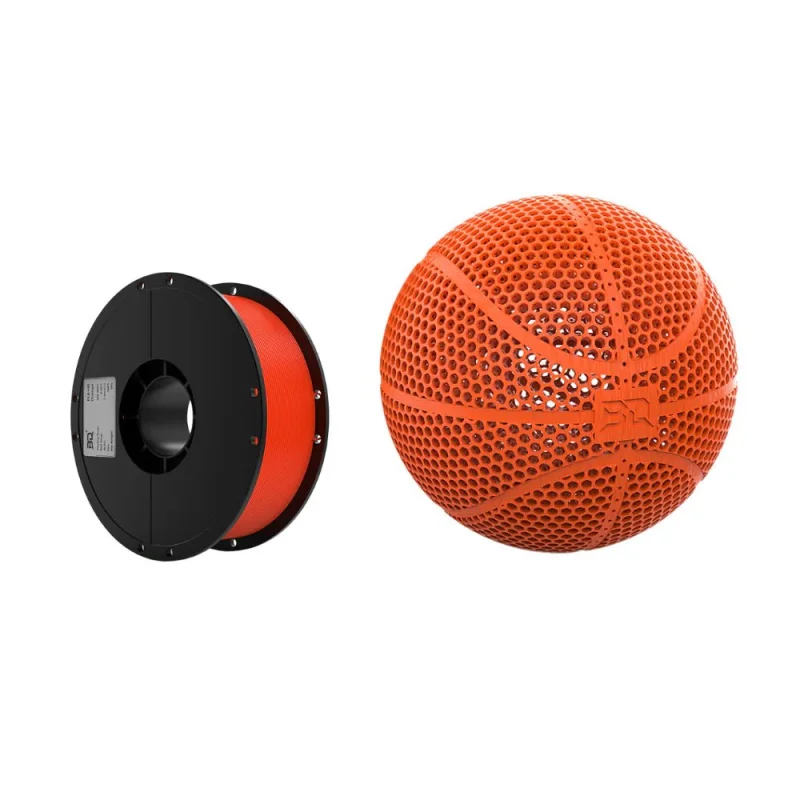 Biqu PLA-HR Filament for Airless Basketballs etc. Multiple Colors Orange