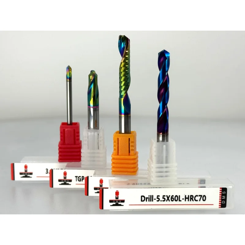DLC and Carbide End Mills from Desktop Machine Shop