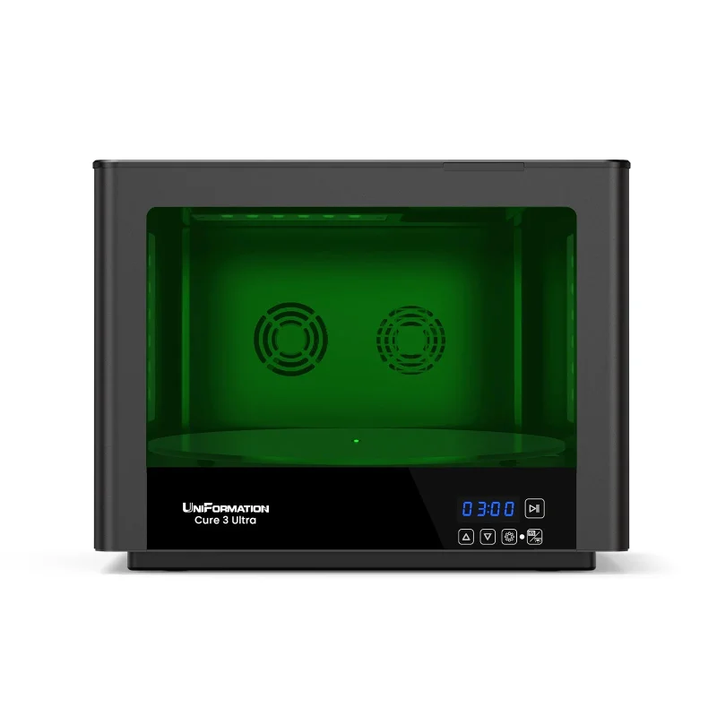UniFormation Cure3 Ultra Curing Station for Resin 3D Printers 405nm