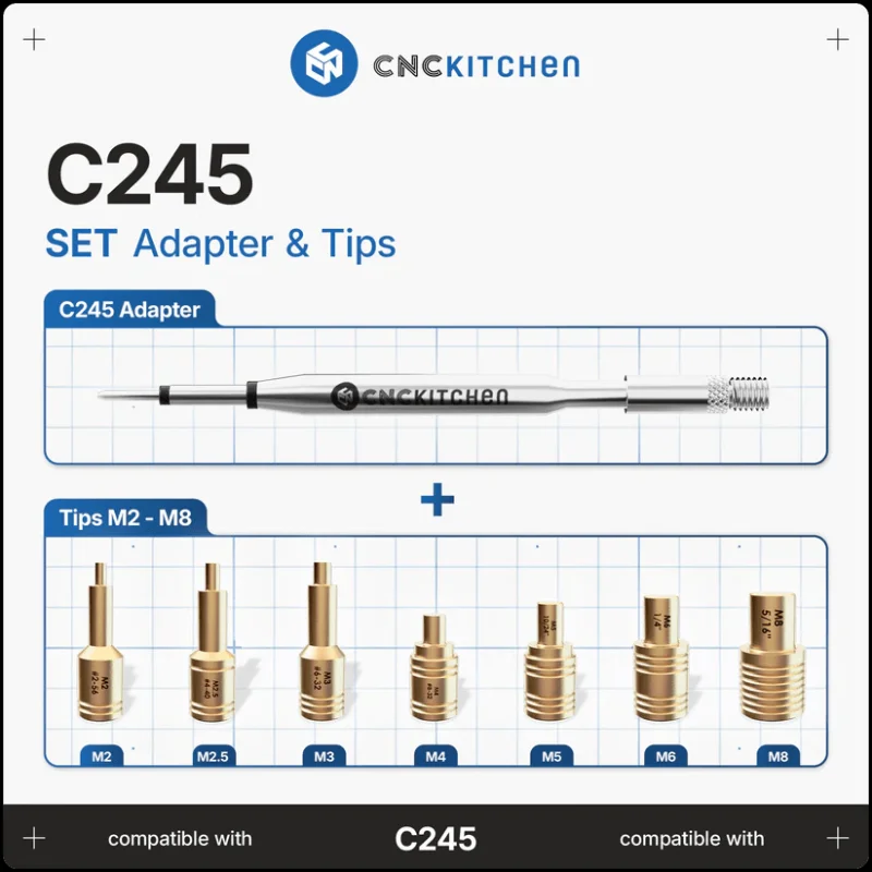 CNC Kitchen Installation Tips SET for C245 V2