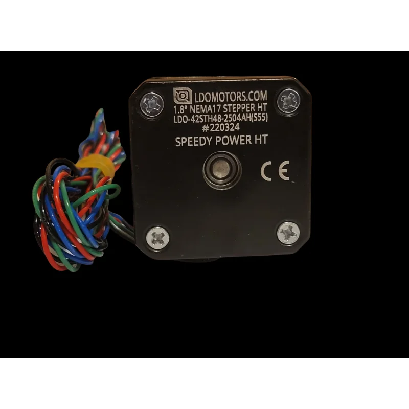 LDO Motors 42STH48-2504AH (S55) Super Power High Temp NEMA 17 Stepper Motor – High Performance High Temperature 55mm Shaft