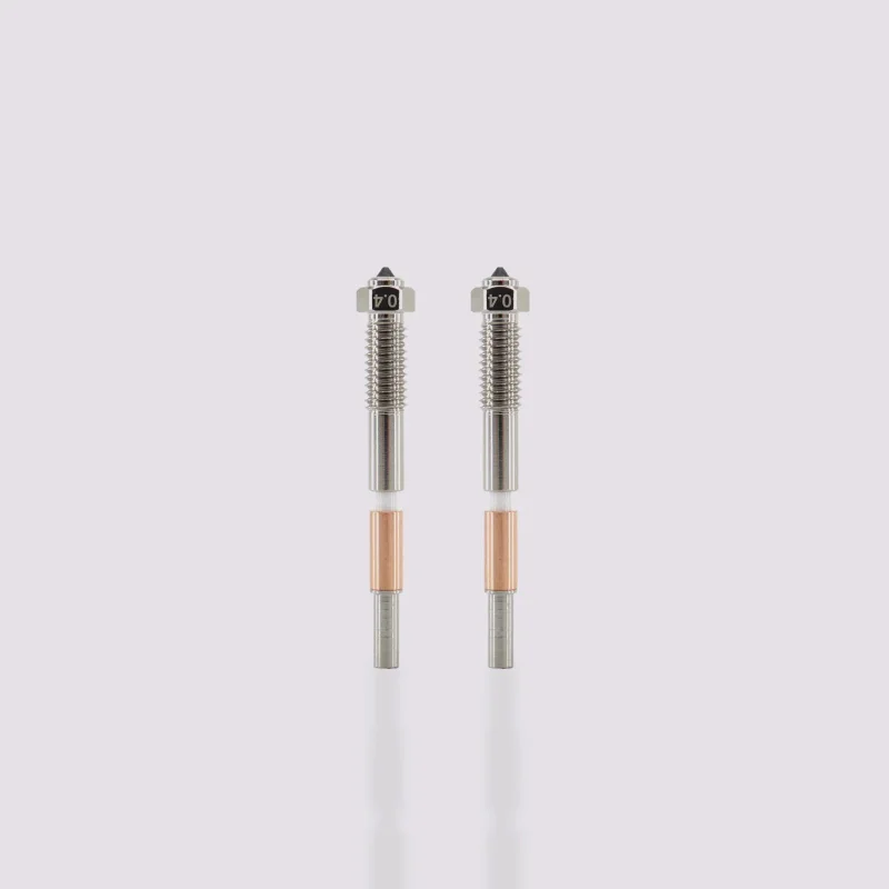 Qidi Q2 Bimetal Hardened Steel Nozzles 2pcs