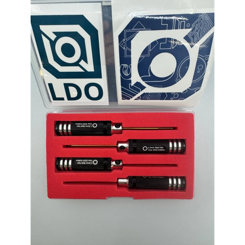 Voron VICE Special Edition Set of 4 Ball End Metric Hex Key Drivers for 3D Printers Screw Driver Style