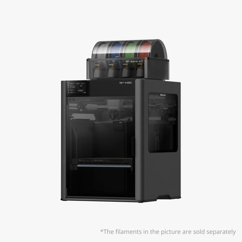 Bambu Lab H2C 3D Printer + AMS Combo and H2C Laser Full Combo