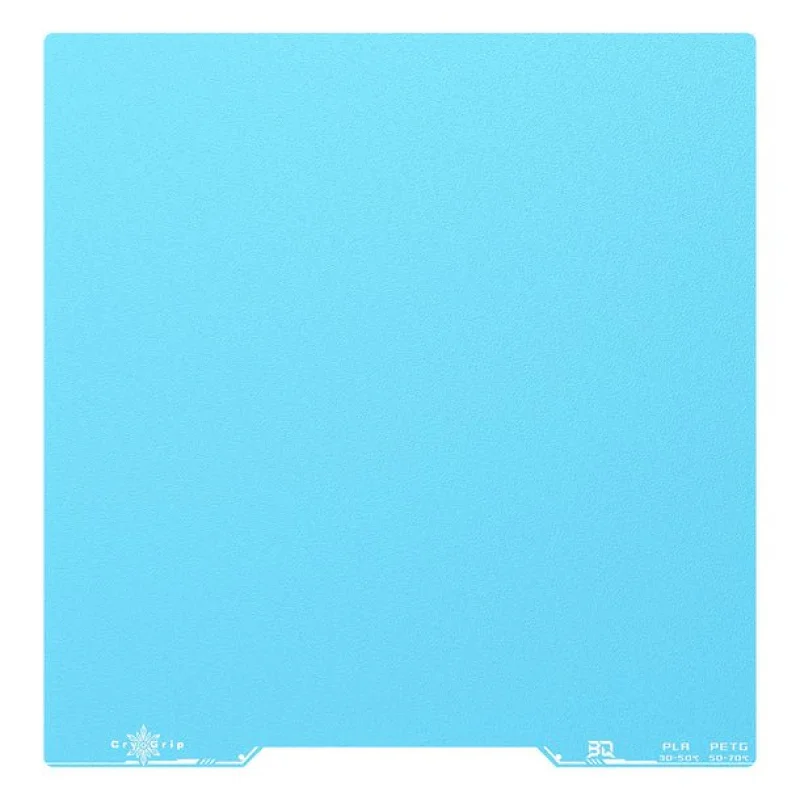 Biqu CryoGrip Pro FROSTBITE Build Plate for 3D Printers – Textured extreme grip plate