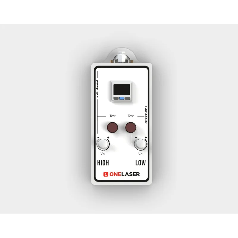 OneLaser Air Assist Control, Automated Dual-Mode Airflow with Real-Time Pressure Monitoring