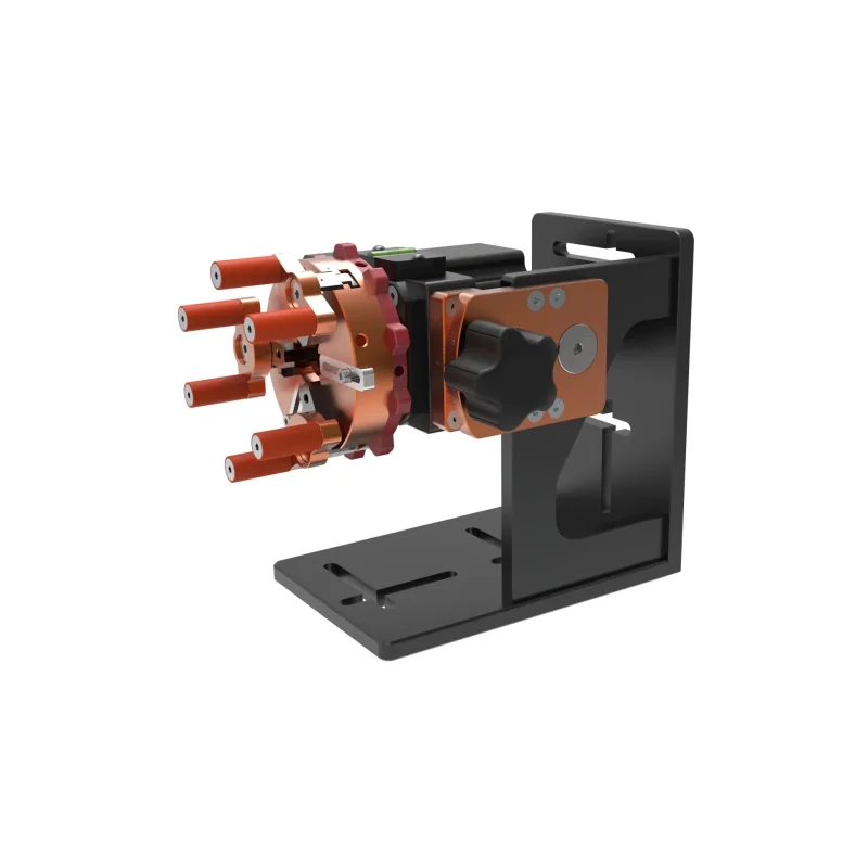 PiBurn Galvo Grip: A Chuck Rotary for Fiber and UV Lasers