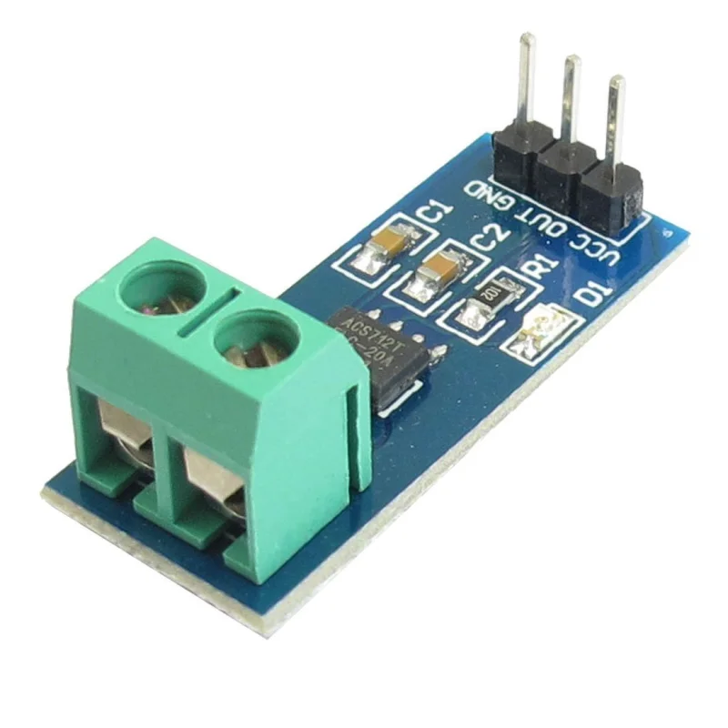 ACS712 Hall Effect Current Sensor Module 20A
