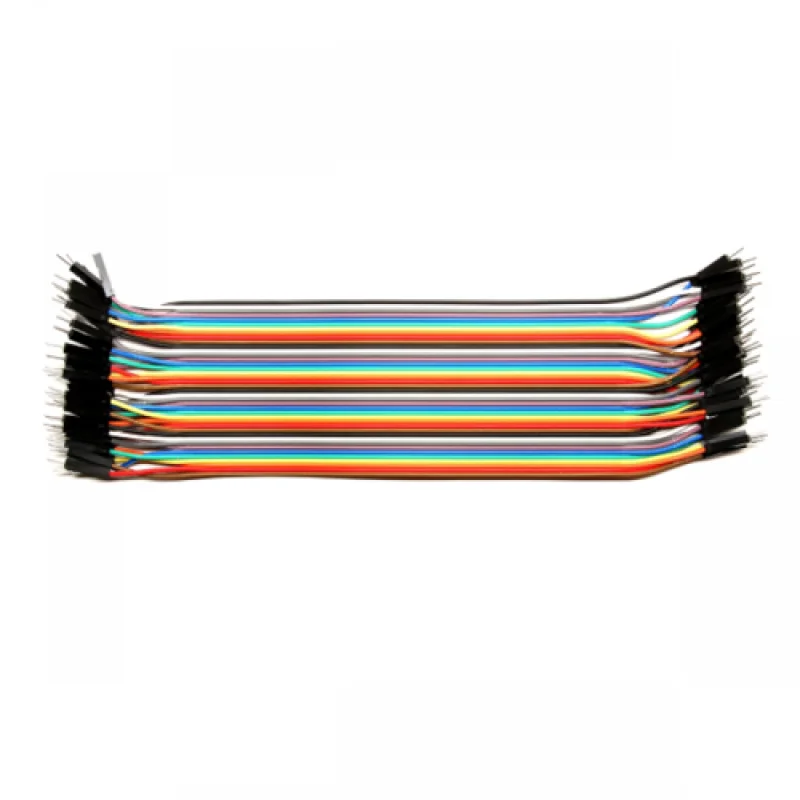 Medium Jumper Wires – Male to Male (40 Pack)