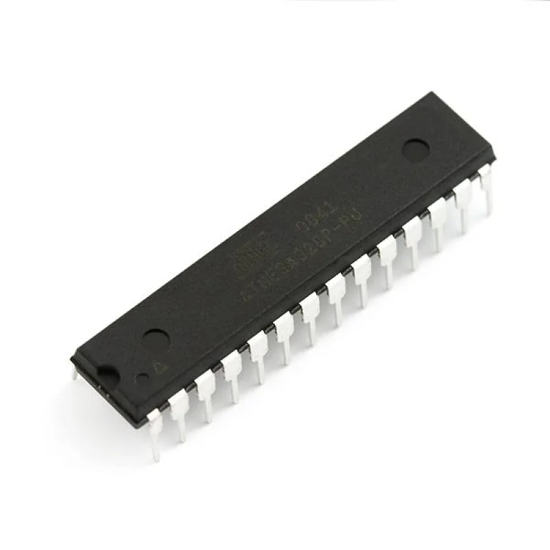 ATMega328P 8-bit AVR Microcontroller 28-Pin DIP, 20MHz, 32KB Flash