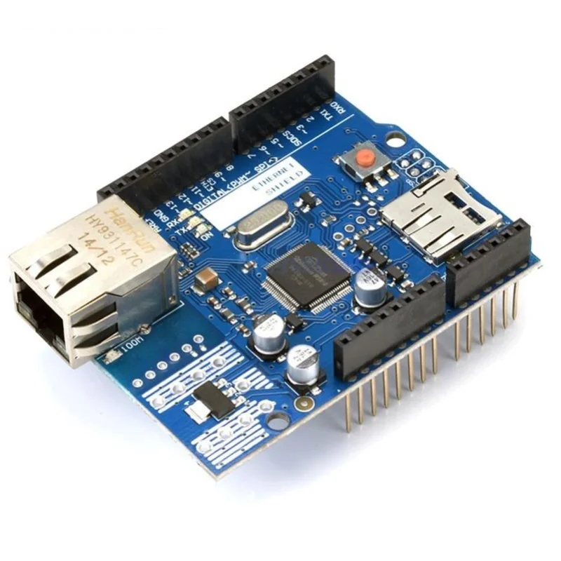 Ethernet and Micro-SD Shield for Arduino Network & Storage Expansion Board