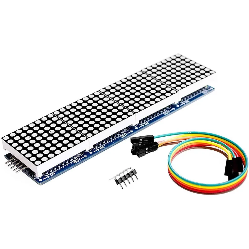 Red Dot Matrix Module (4 in 1) – MAX7219