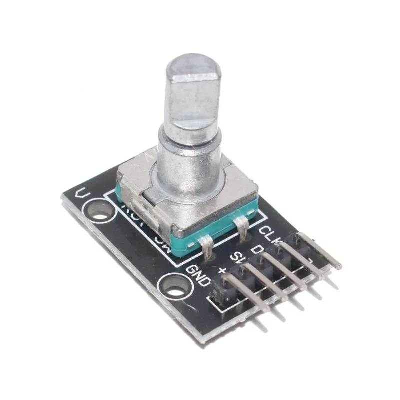 Rotary Encoder Module Incremental Rotation with Push Button