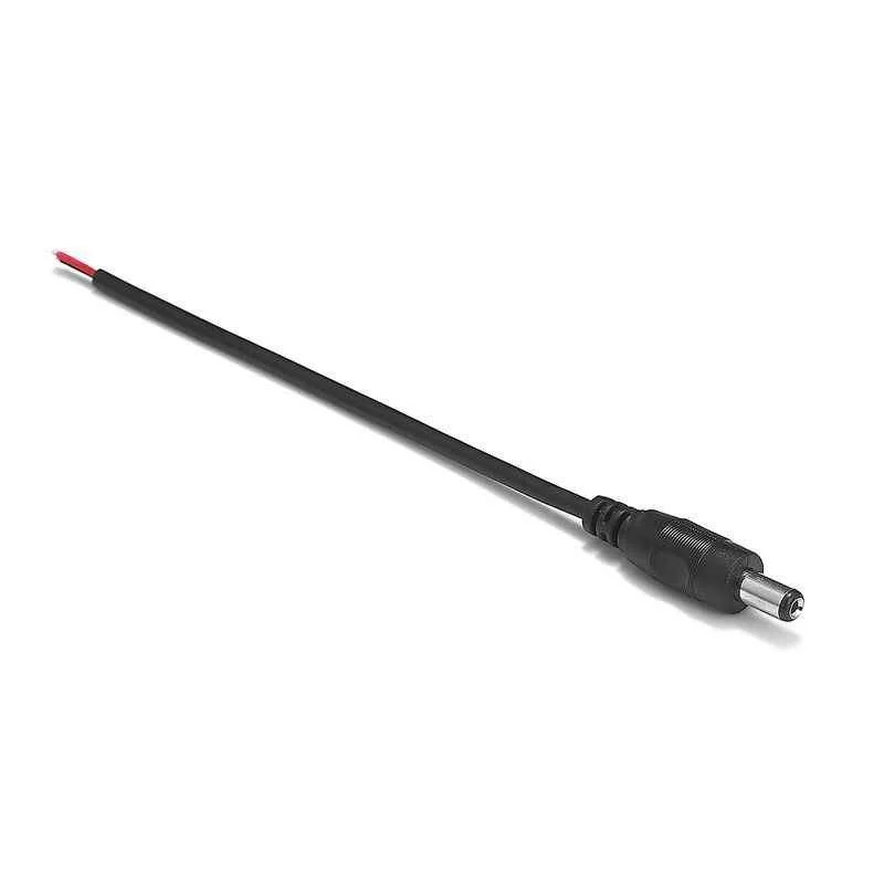 DC Male Jack Extension Cable 5.5 2.1 mm