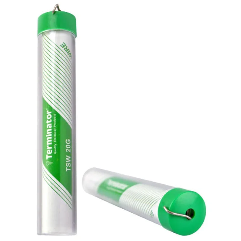 Terminator 60/40 Leaded Solder Wire 20g No-Clean Rosin Core