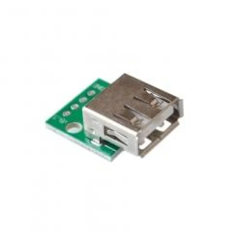 USB Type-A Female to 4-Pin DIP Breakout Adapter