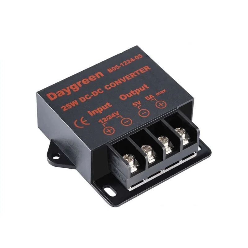 1224V to 5V DC-DC Buck Converter 5A IP68 Module