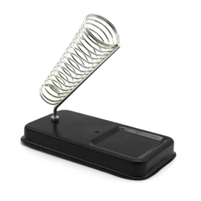 Metal Soldering Iron Stand Holder with Spring Support