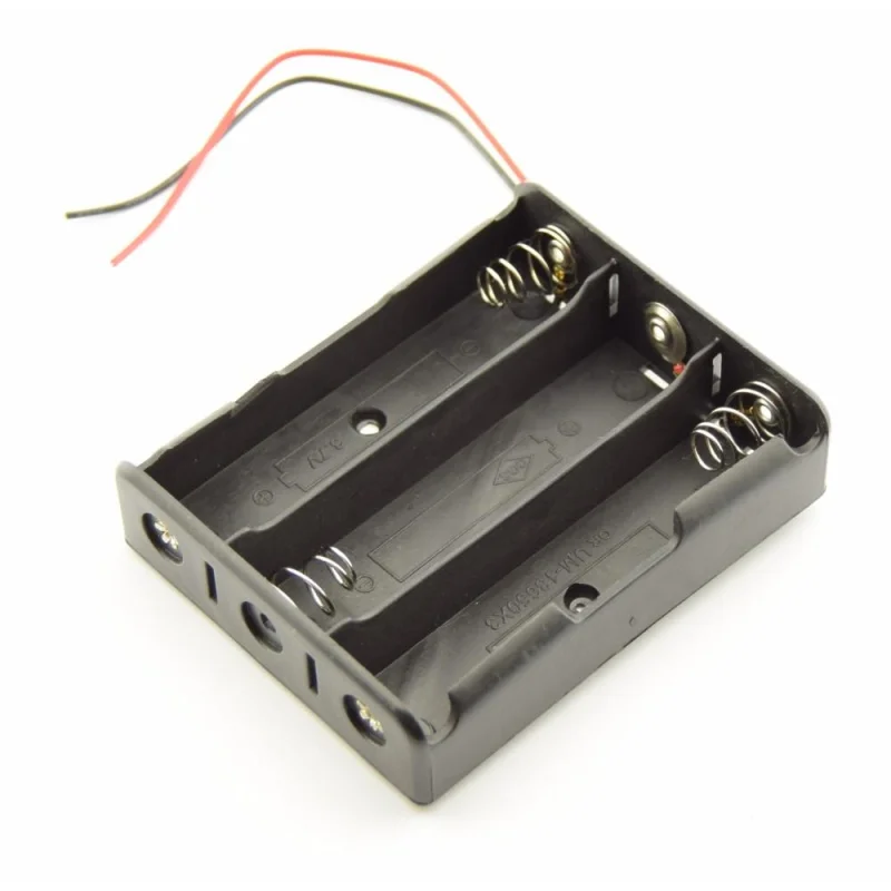 3x 18650 Battery Holder Triple Slot Battery Case