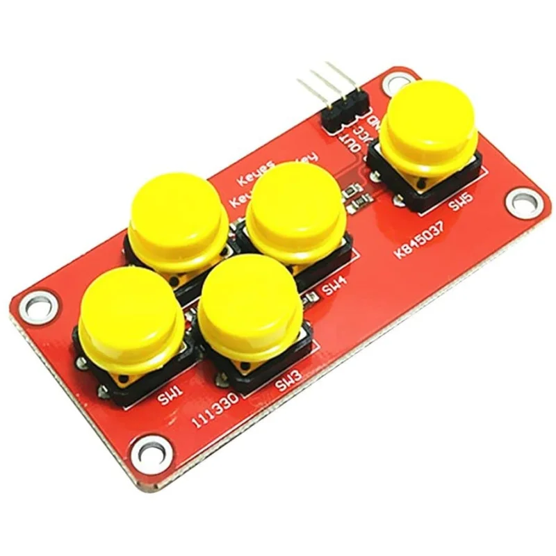 5 Key Gamepad Button Module Digital Input, 3.35V