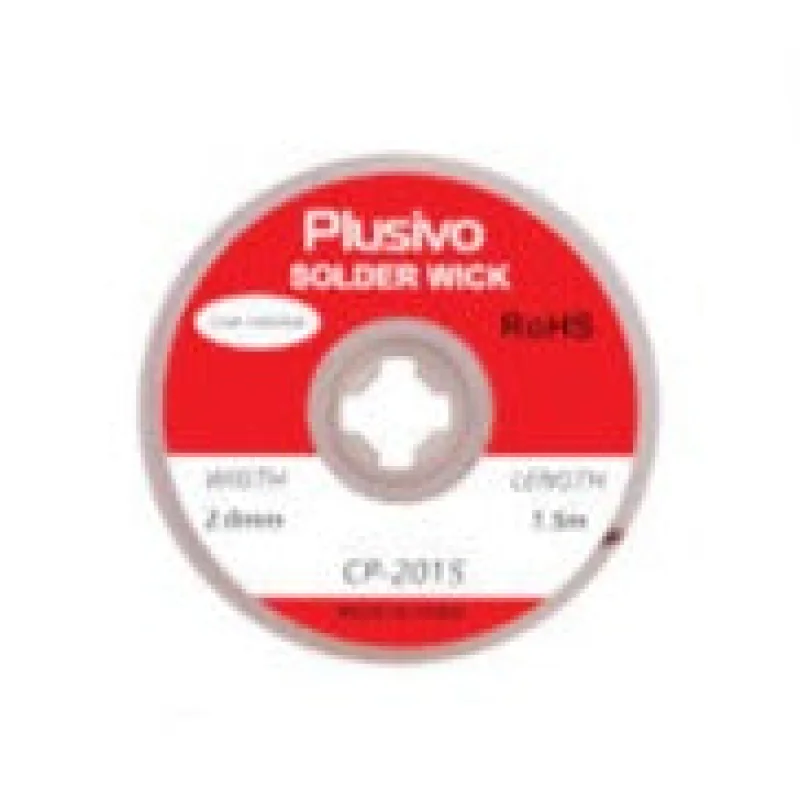 Plusivo Soldering Wick 2.0 mm 1.5 m Desoldering Braid
