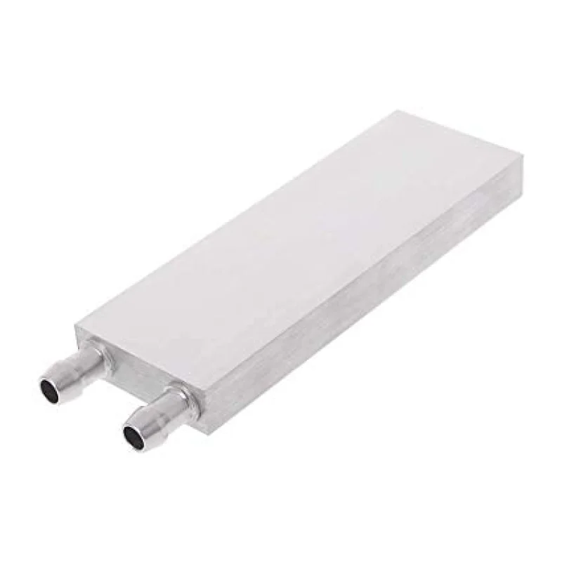 Aluminum Water Cooling Block 40 80 mm CPU Cooling Plate