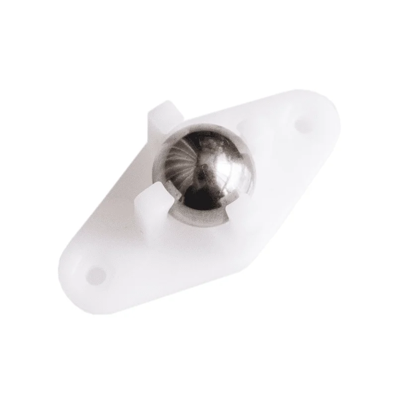 W420 Steel Ball Castor Wheel 20mm Height, 40mm Mounting Distance