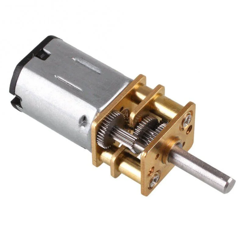 12V 30RPM DC Micro Metal Gearmotor D Shaft 3mm