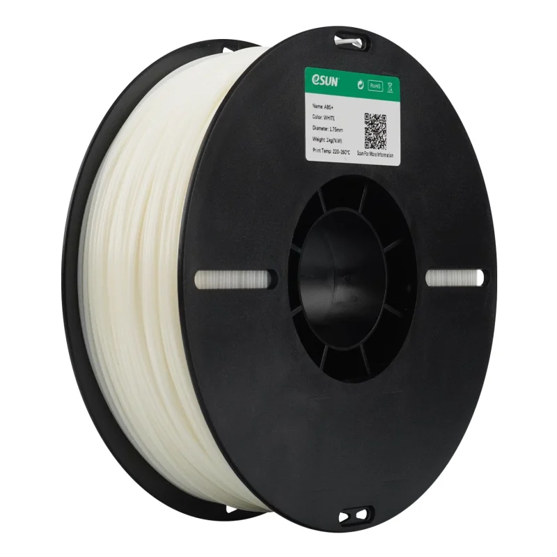 eSun White ABS+ Filament – 1 KG – 1.75 mm