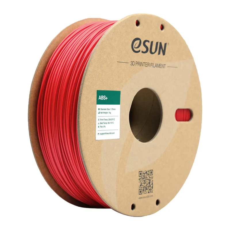 eSun Red ABS+ Filament – 1 KG – 1.75 mm