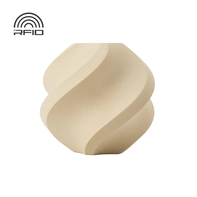 Bambu PLA Wood Filament 1KG -White Oak